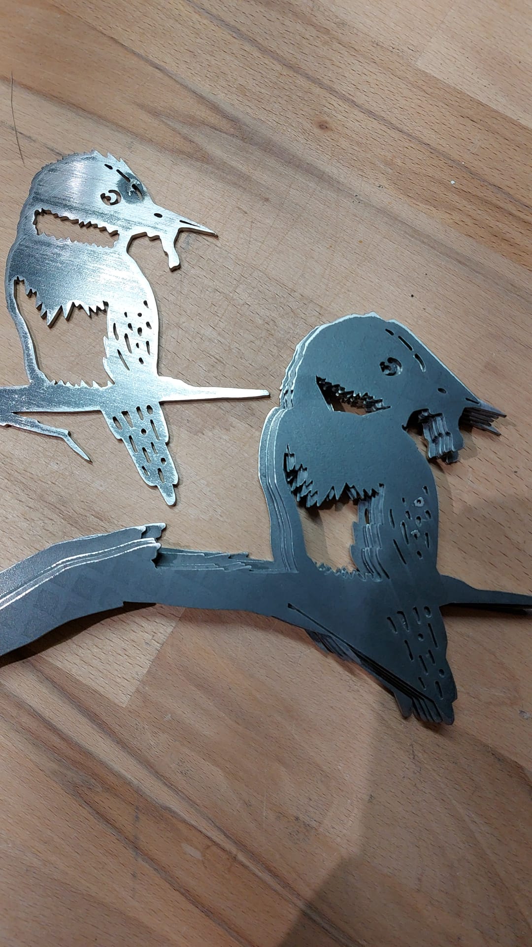 De ijsvogel - Foutje in productie